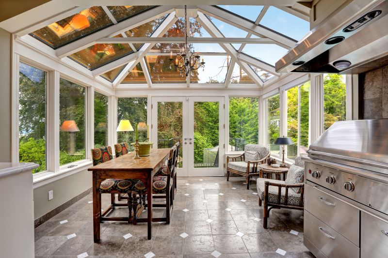 Sunroom with Custom Roofing
